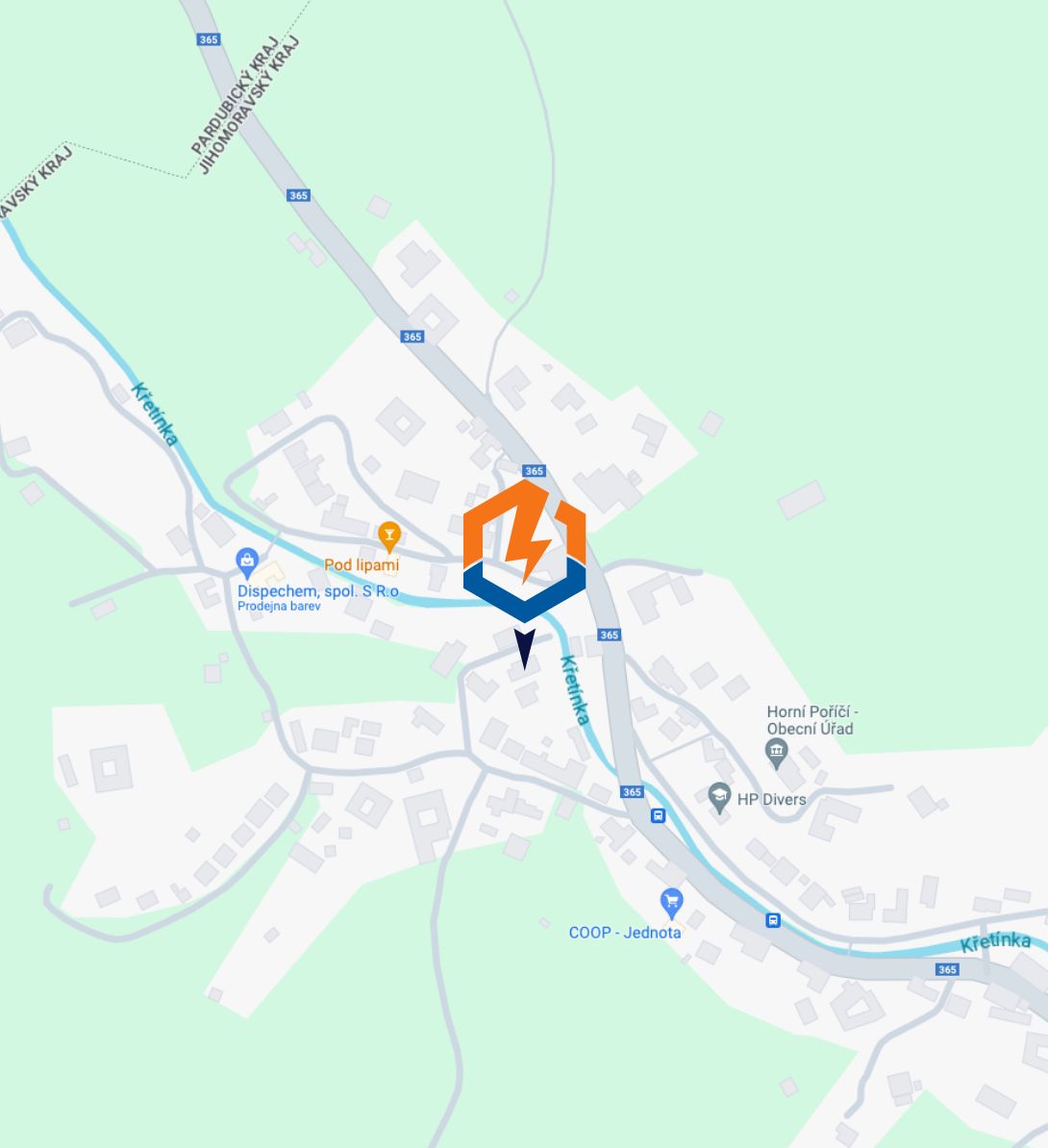 Mapa Vojtěch Šašek